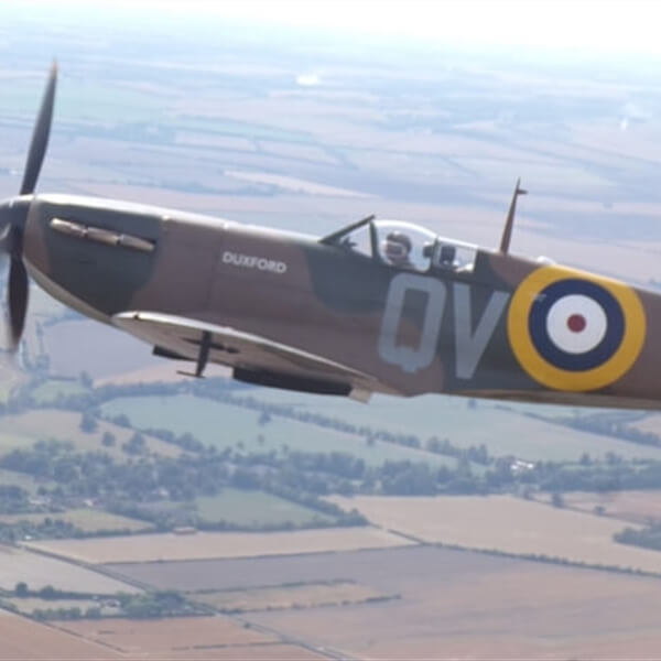 Customer Photo of Wing to Wing with a Spitfire (Squadron Leader)